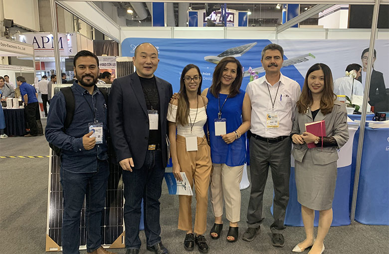 Anern berpartisipasi dalam pameran yang diadakan di Mexico Exhibition Center pada 8 Agustus 2019