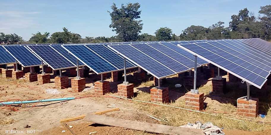 Sistem Tenaga Surya off-grid 50w Di Zimbabwe